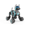 Nonbrand Driftelő távirányítós robot kutya - kerekeken guruló robot házikedvenc 360°-os forgással (BBJ)