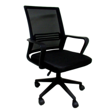 Nonbrand Ergonómikus irodai forgószék, számítógépes karosszék, fekete forgószék