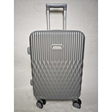 Nonbrand Fancy szürke keményfalú bőrönd 75cmx51cmx29cm-nagy méretű bőrönd kézitáska és bőrönd
