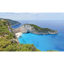 Nonbrand Fotótapéta - Görögország Tengerpart - XL tapéta, díszléc és más dekoráció