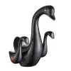 Nonbrand Fürdőszoba mosogató csaptelep, Blackswan, típus M261 Swan, matt fekete modell, mérete 19 cm