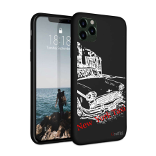 Nonbrand Graffiti iPhone 11 Pro Szilikon Tok - New York Taxi tok és táska
