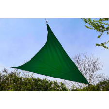 Nonbrand Háromszög Napvitorla 3,2x3,2x2,6m - zöld kerti bútor