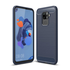 Nonbrand Huawei Mate 30 Lite Telefontok - kék Carbon szilikon telefon tok tok és táska
