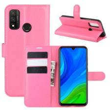 Nonbrand HUAWEI P smart (2020), WALLET notesz mobiltok, Magenta tok és táska