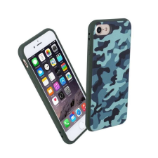 Nonbrand iPhone 7/8/SE (2020) Terepmintás Szilikon Tok tok és táska