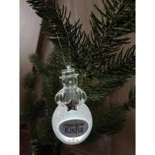 Nonbrand Karácsonyfadísz világító,  Hóember - Kisfiú karácsonyfadísz