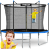 Nonbrand Kerti trambulin 10ft/312cm beltéri hálóval és létrával neo-sport