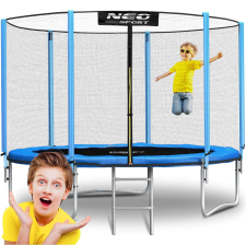 Nonbrand Kerti trambulin 10ft/312cm kerti hálóval és létrával trambulin szett