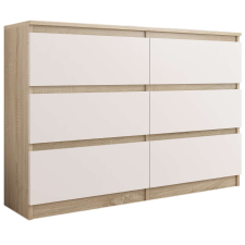 Nonbrand Komód 6 fiókos 120 cm R120 sonoma-mix bútor