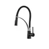 Nonbrand Konyhai mosogató csaptelep, Blackswan, M59 típus, fekete/króm modell, 43 cm