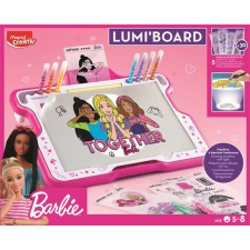 Nonbrand Kreatív készségfejlesztő rajzkészlet, MAPED CREATIV "Lumi Board Barbie" kreatív és készségfejlesztő