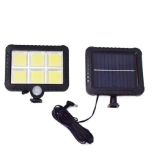 Nonbrand Kültéri COB LED napelemes fali lámpa, mozgásérzékelővel kültéri világítás