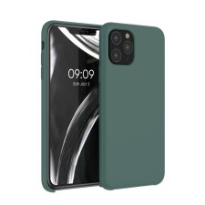 Nonbrand kwmobile iPhone 11 Pro Szilikon Tok - Zöld tok és táska