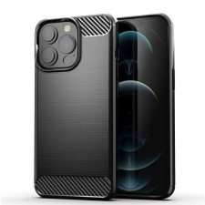 Nonbrand LG K11 (K10 2018) Carbon vékony szilikon tok fekete tok és táska