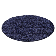 Nonbrand LIFE Kordbársony Szőnyeg - Kerek - 200x200 cm - Sötétkék lakástextília