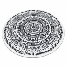 Nonbrand Mandala Szőnyeg - Kerek - 160 cm lakástextília