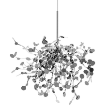 Nonbrand MONETE SINGLE króm függőlámpa - fém világítás