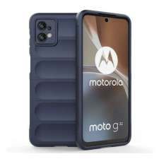 Nonbrand Motorola Moto G32 Szilikon Tok - Közepes Ütésállóság - Sötétkék tok és táska