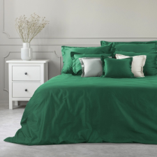 Nonbrand Novac egyszínű ágyneműhuzat Sötétzöld 180 x 200 cm lakástextília
