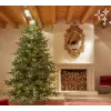 Nonbrand Pino Luxus műfenyő fényekkel és távirányítóval, 270 cm, 6000 LED, PE, zöld