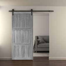 Nonbrand PM2-4 Fa kazettás Tolóajtó 96,5x213cm - szürke nyílászáró