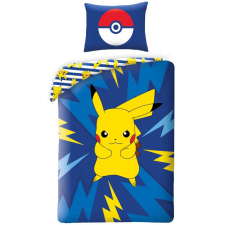 Nonbrand Pokémon Pika-Power ágyneműhuzat 140×200cm, 70×90 cm lakástextília