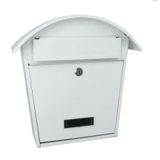 Nonbrand Postaláda álló ívelt (36x37cm) fehér, névtartóval 3490136 postaláda
