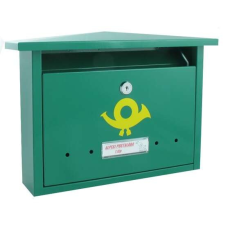 Nonbrand Postaláda fekvő ALPESI 2 (40x28cm) zöld, névtartóval 3490098 postaláda