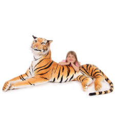 Nonbrand Rajah hatalmas plüss tigris, 130cm plüssfigura