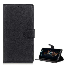 Nonbrand SAMSUNG Galaxy A42 5G (SM-A425F), WALLET notesz mobiltok, Fekete tok és táska