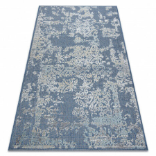 Nonbrand SOLE Lapos Szőtt Szőnyeg - Kék-Bézs - 140x190 cm lakástextília