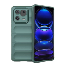 Nonbrand Szilikon telefonvédő (ütésállóság, kameravédő, 3D) SÖTÉTZÖLD tok és táska