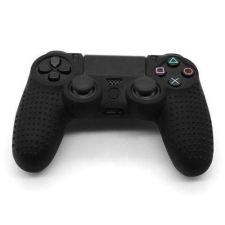 Nonbrand Szilikon védőtok SONY PS4 kontrollerhez - FEKETE tok és táska