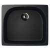 Nonbrand Szögletes konyhai mosogató Ulgran U-408-308 Fekete, 59 x 51 cm