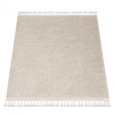 Nonbrand Szőnyeg BERBER 9000 square krém Rojt shaggy 160x160 cm lakástextília