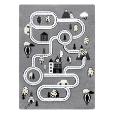 Nonbrand Szőnyeg TINIES TOWN szürke 140x190 lakástextília
