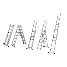 Nonbrand Többcélú létra 3x13 fokos (alu) 8922203 létra és állvány