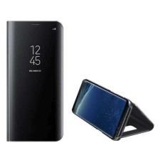 Nonbrand Tok Clear View Samsung S21+ fekete tok tok és táska