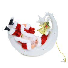 Nonbrand Világító ablakdísz mini LED fényekkel karácsonyi ablakdekoráció