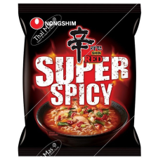 NONGSHIM Instant Noodles Shin Red Super Spicy extrém csípős instant tésztaleves 120g reform élelmiszer
