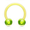 NoNo Patkó piercing PTFE (zöld)