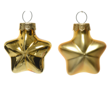 Norand KARÁCSONYFADÍSZ CSILLAG SZETT 12 DB-OS ARANY SZÍNŰ karácsonyfadísz