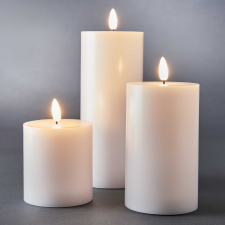 NORDIC LIGHT LED gyertya, 3 darab gyertya