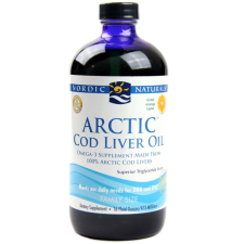 Nordic Naturals Arctic Tőkehal májolaj - narancs, 473 ml vitamin és táplálékkiegészítő