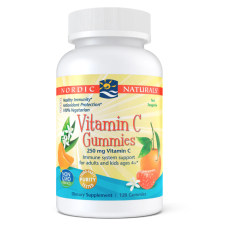 Nordic Naturals C-vitamin gumicukor (mandarin), 250 mg, 120 gumicukor vitamin és táplálékkiegészítő