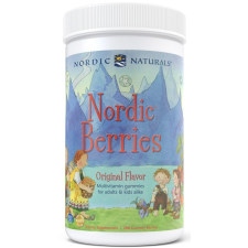 Nordic Naturals Nordic Berries multivitamin gyerekeknek, édes és savanyú, 200 nyúlós cukorka vitamin és táplálékkiegészítő