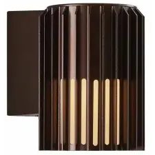 NORDLUX Aludra kültéri fali lámpa 1x15 W barna 2118011261 kültéri világítás