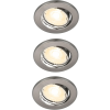NORDLUX Canis beépített lámpa 3x4.7 W nikkel 49330155