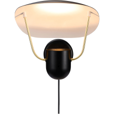 NORDLUX Fabiola oldalfali lámpa 1x40 W fekete 2220231003 világítás